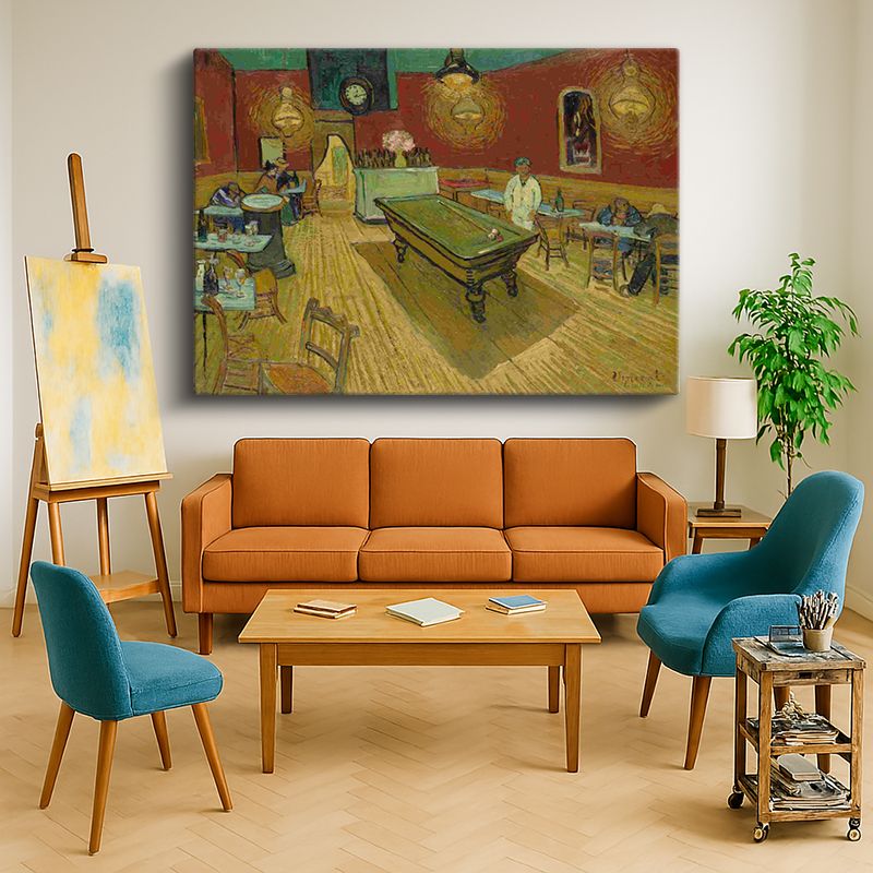 Ressam Kanvas Tablo 992